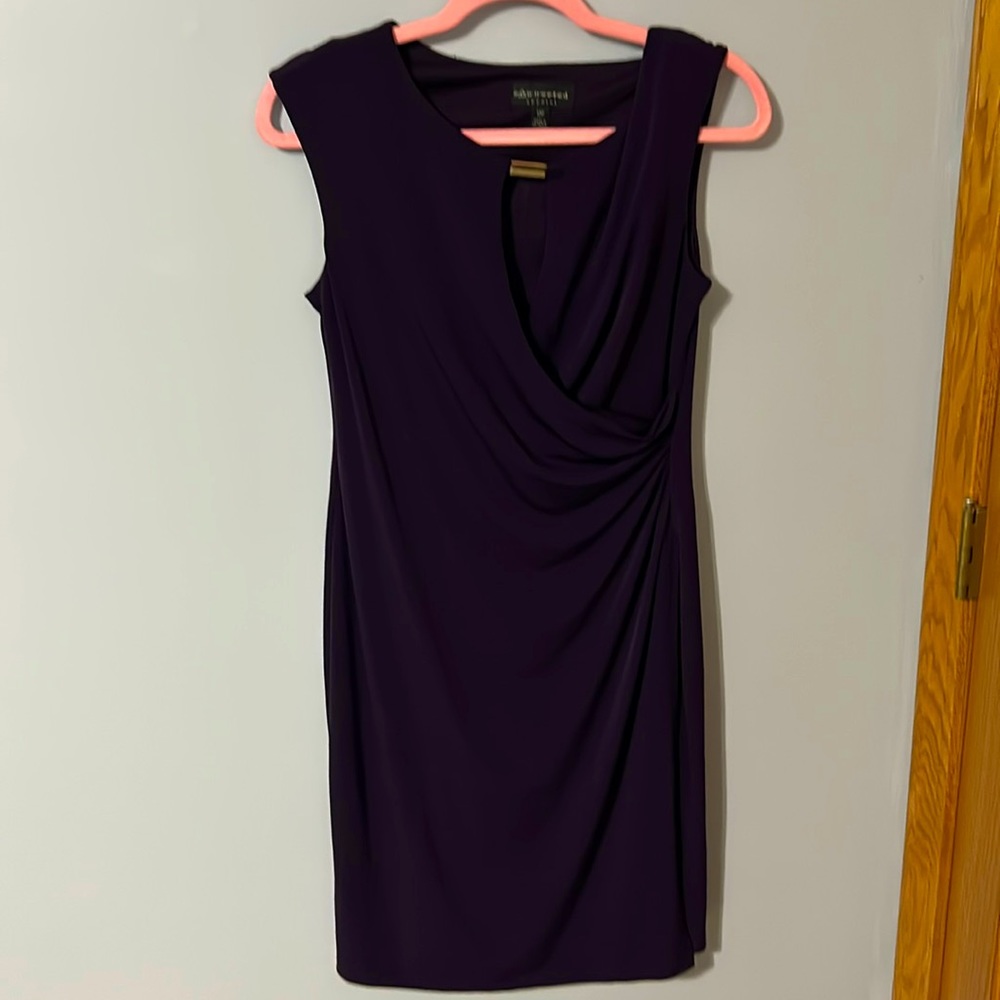Size 10P purple dress